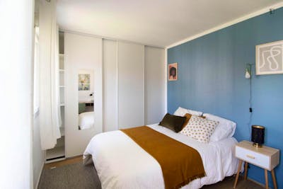 Inviting double bedroom in Quartier Chorier-Berriat