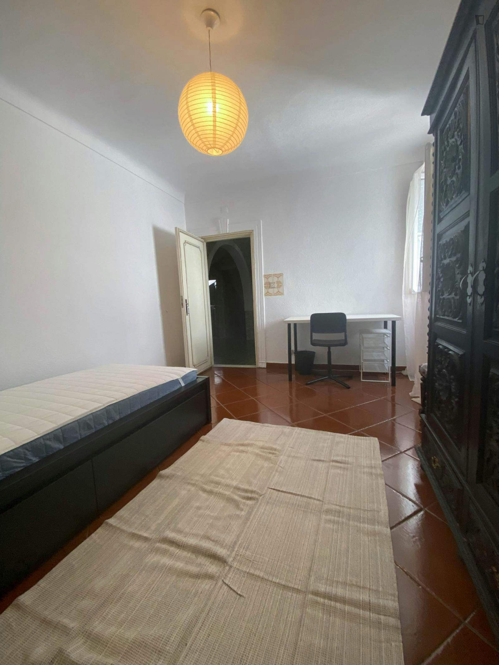 Very nice single bedroom in the heart of Évora - 50m near Praça do Giraldo