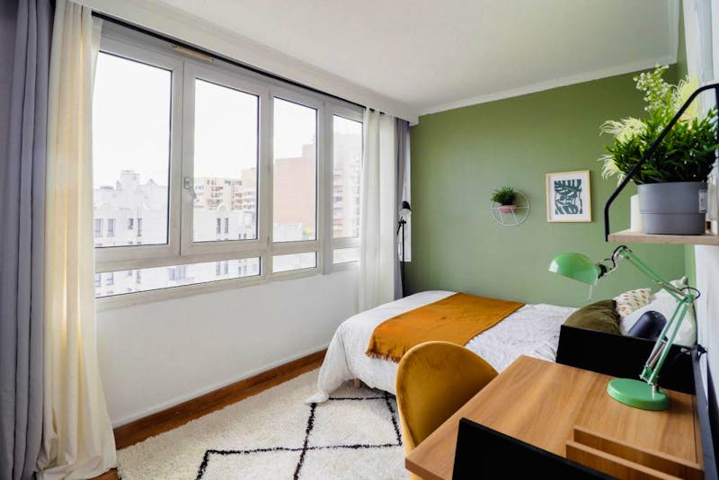 Comfortable 9.50 m² bedroom in coliving for rent in Paris - PA64  - Gallery -  4