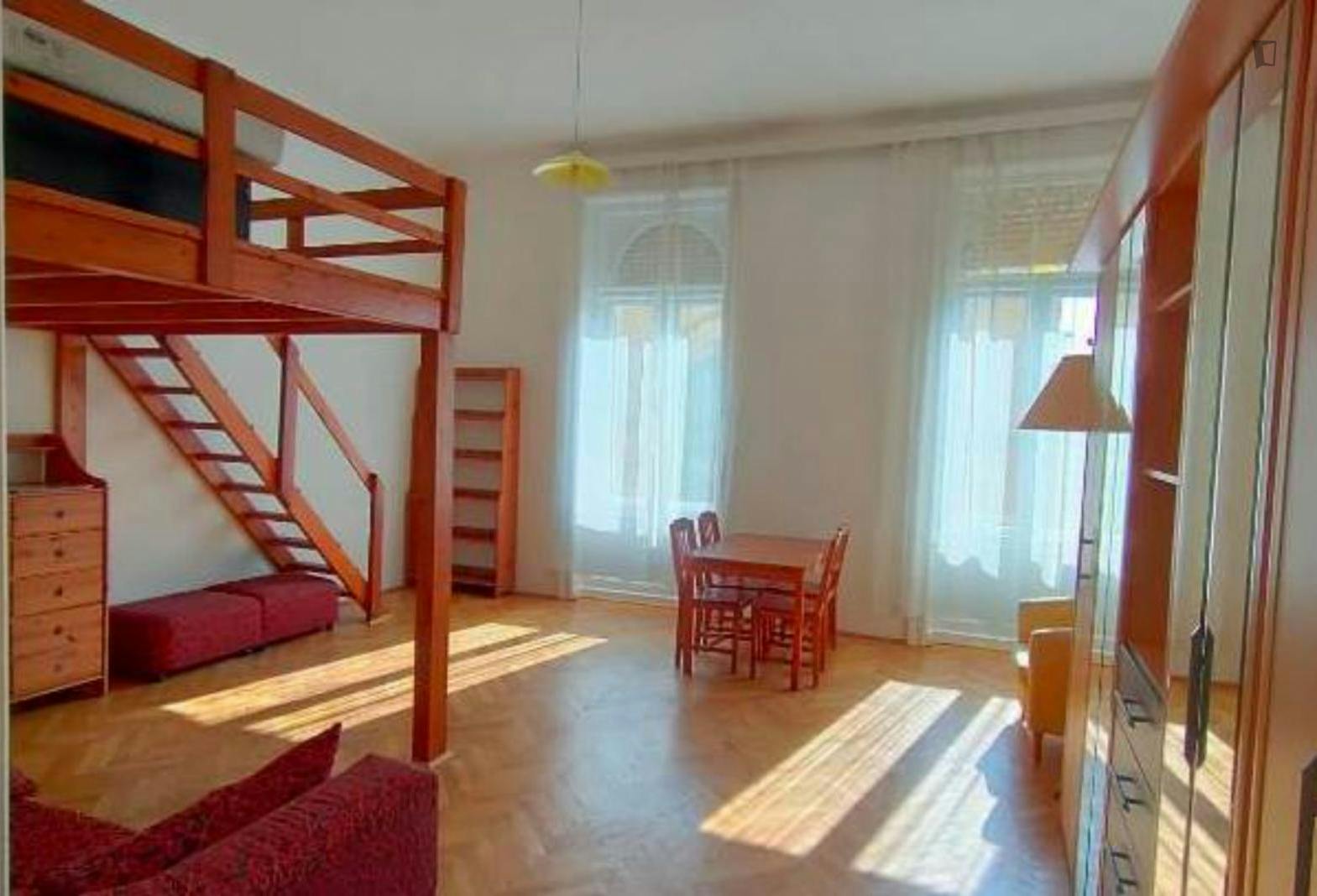 Pleasant 1-bedroom apartment in the Magdolna Quartier