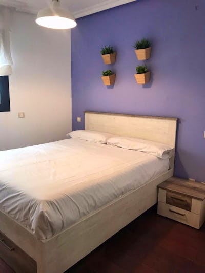 Nice and comfy double bedroom in well-connected Puente de Vallecas  - Gallery -  2