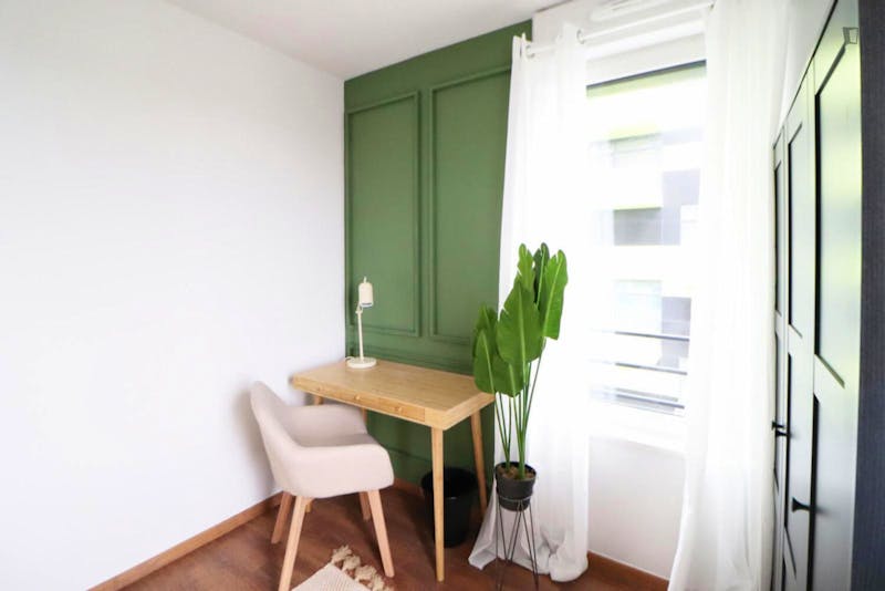 Comfy double bedroom in a 4-bedroom apartment, not far from Sciences Po Lille  - Gallery -  4