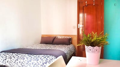 Double bedroom in a 9-bedroom flat in central Atocha  - Gallery -  3