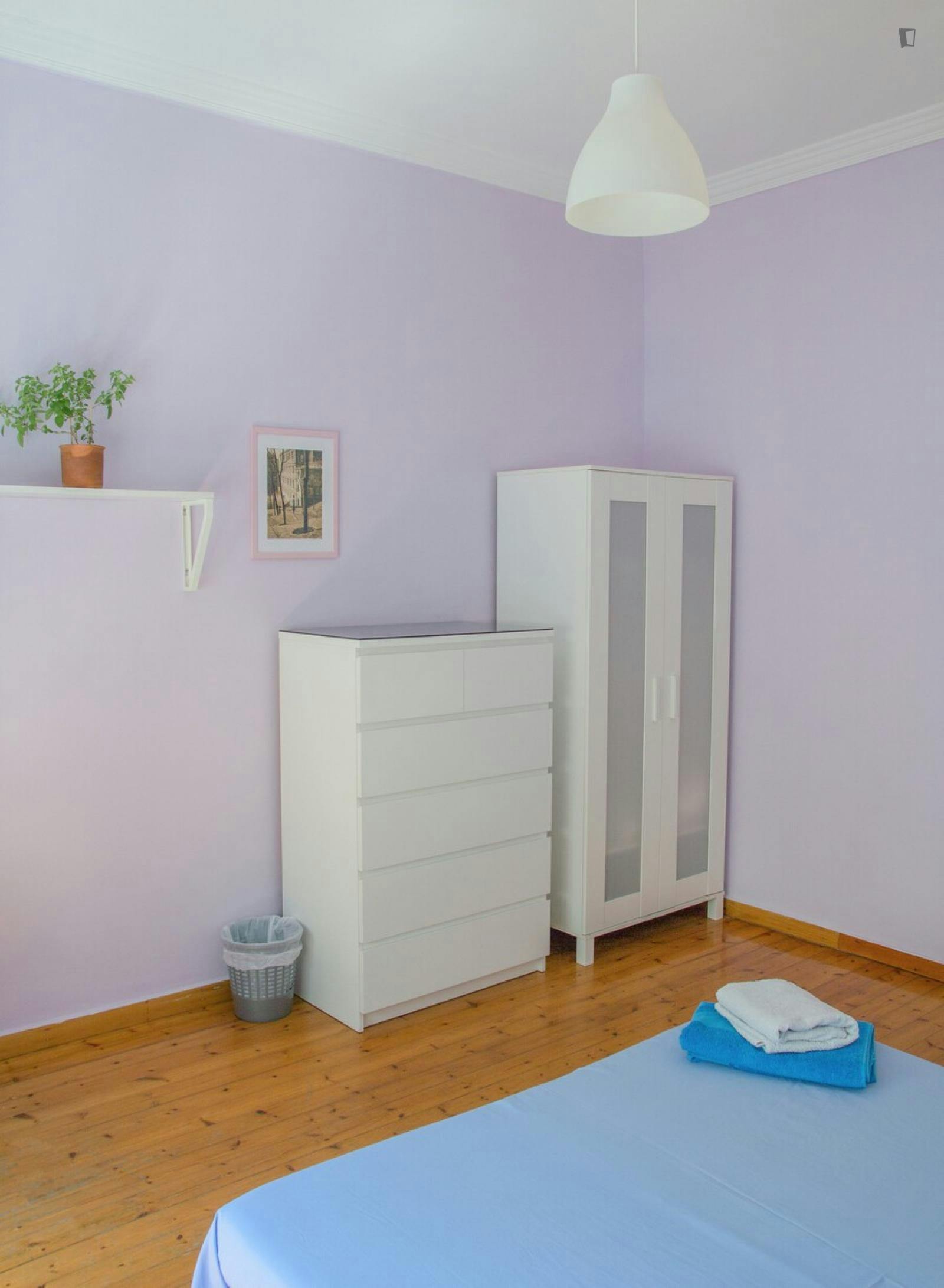 Cute double bedroom in the center of Athens