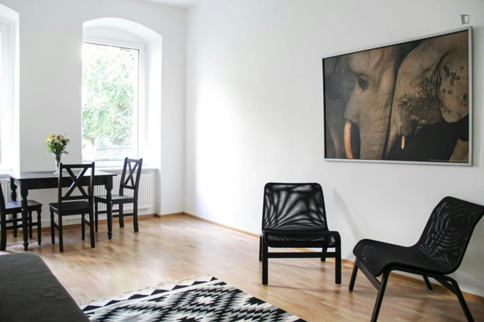 Homely 1-bedroom apartment in Neukölln 