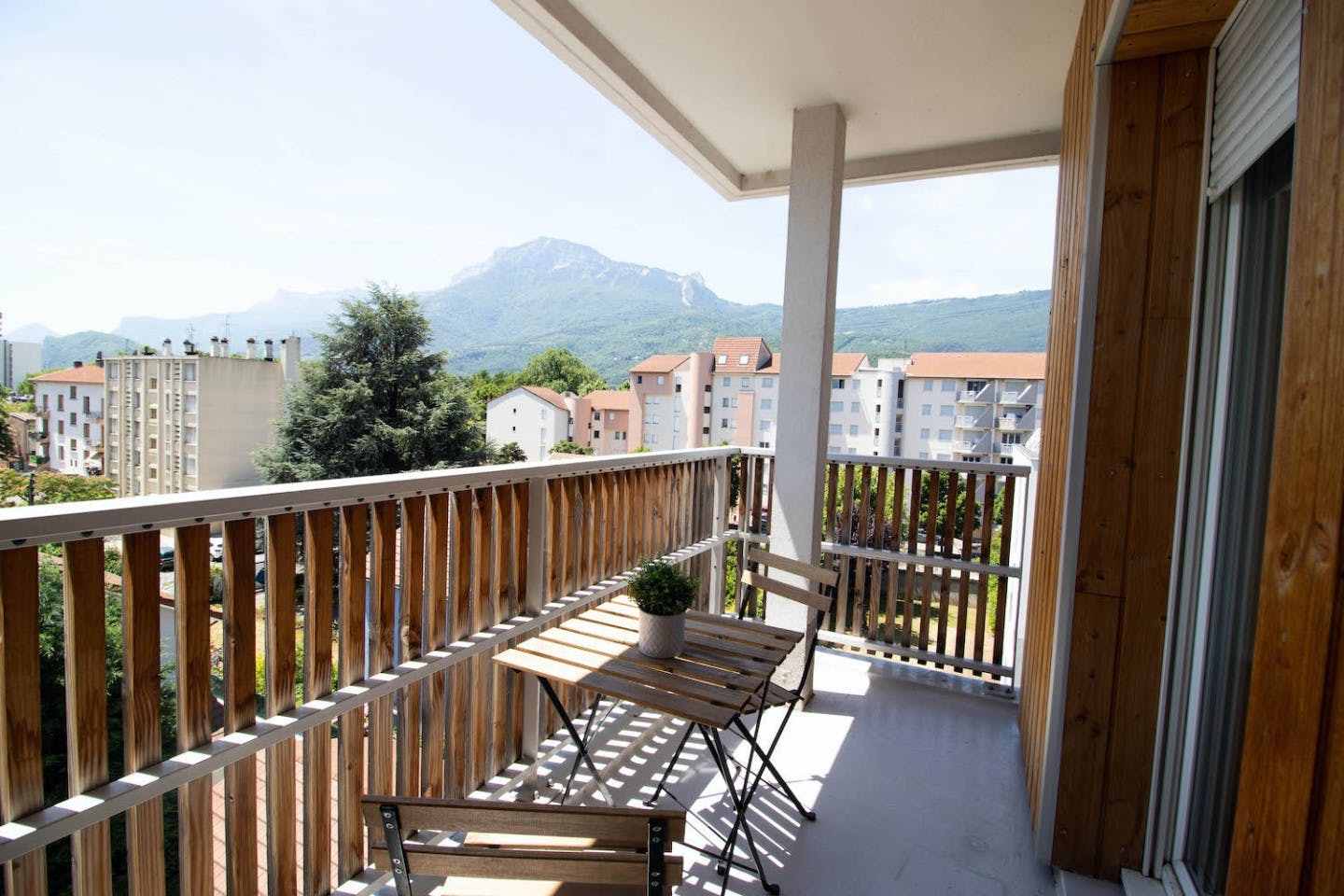 Large apartment with a sublime view in the center of Grenoble