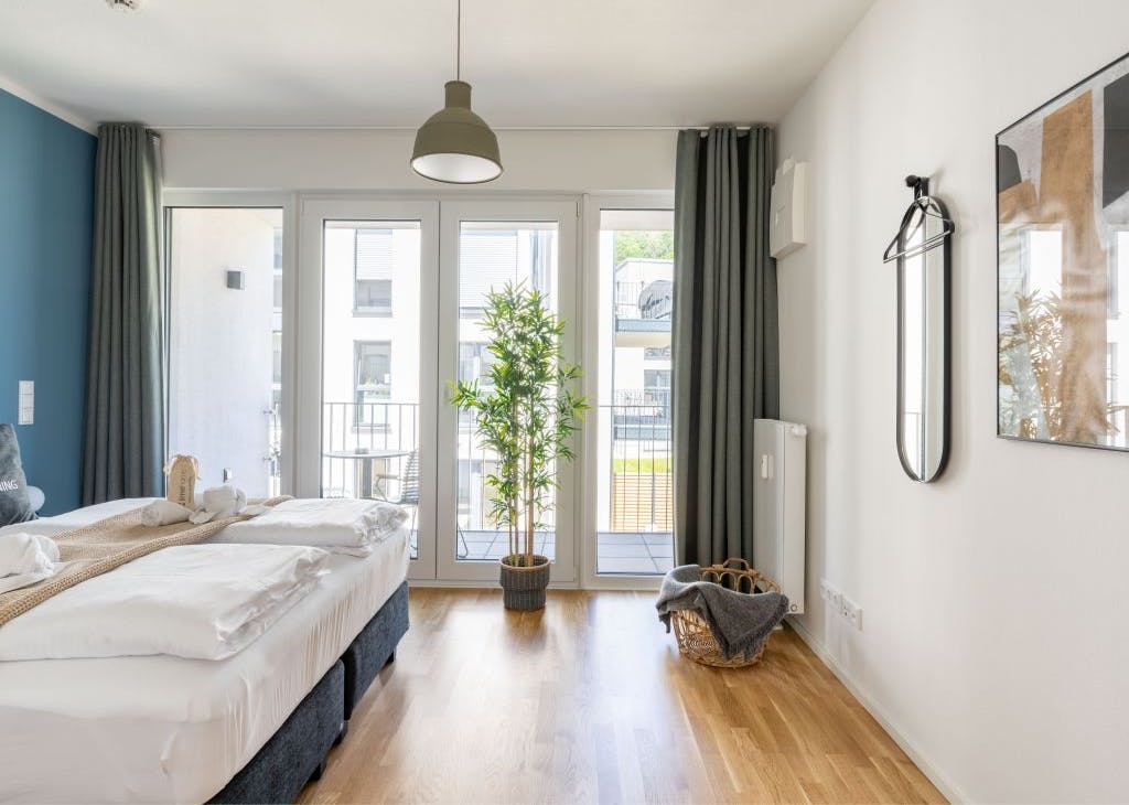 Trier Nikolaus-Leis-Str. - One-bedroom Suite with balcony
