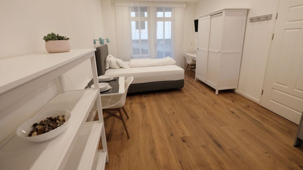 Furnished studio apartment in Marburg's old town