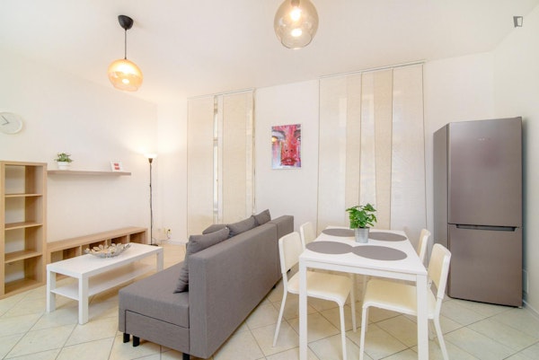 Snug 1-bedroom apartment close to Florenc metro station