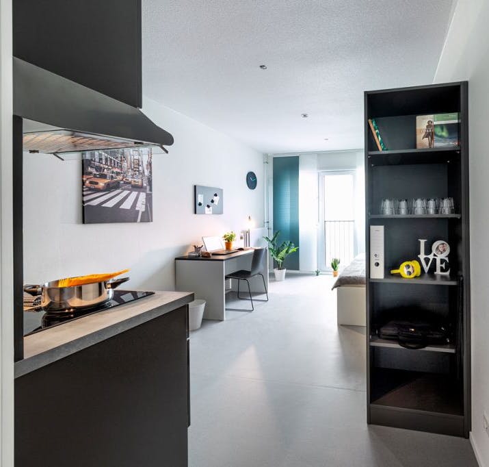 Modern studio apartment in Essen