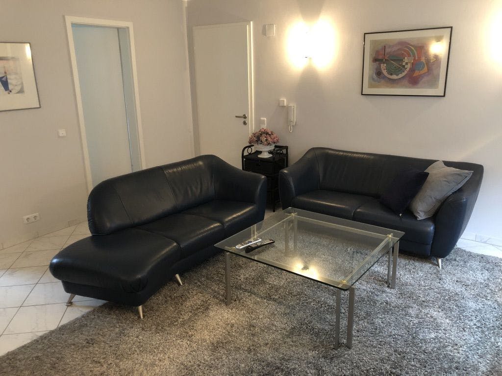 Very nice furnished 2 room apartment in Rüsselsheim Alt-Hassloch at the Horlachgraben