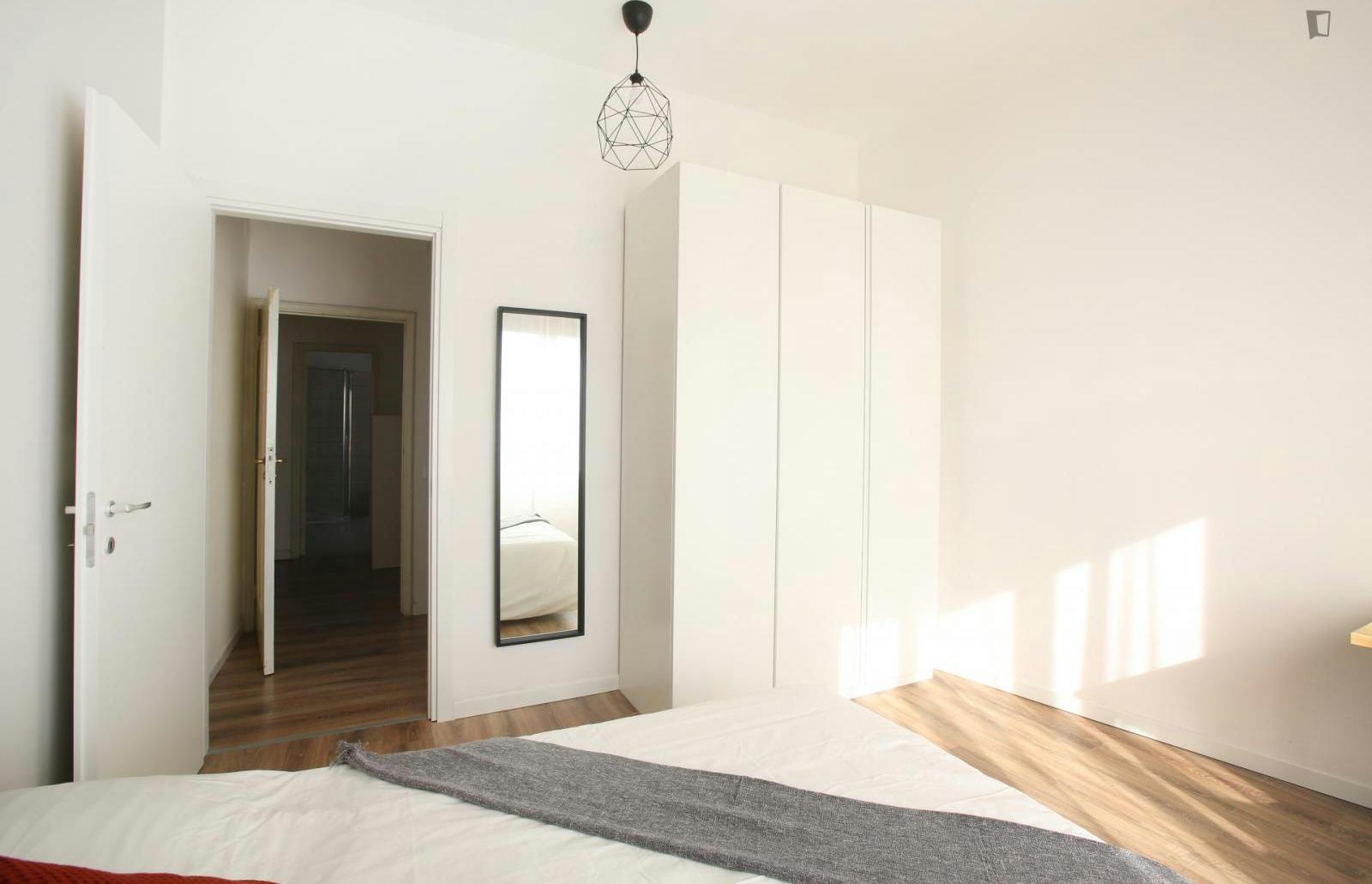 Inviting double bedroom near Parco Giardino Ducale Estense
