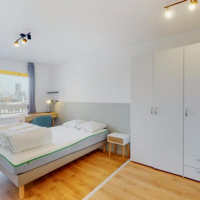 Cute double bedroom close to Parc André Malraux