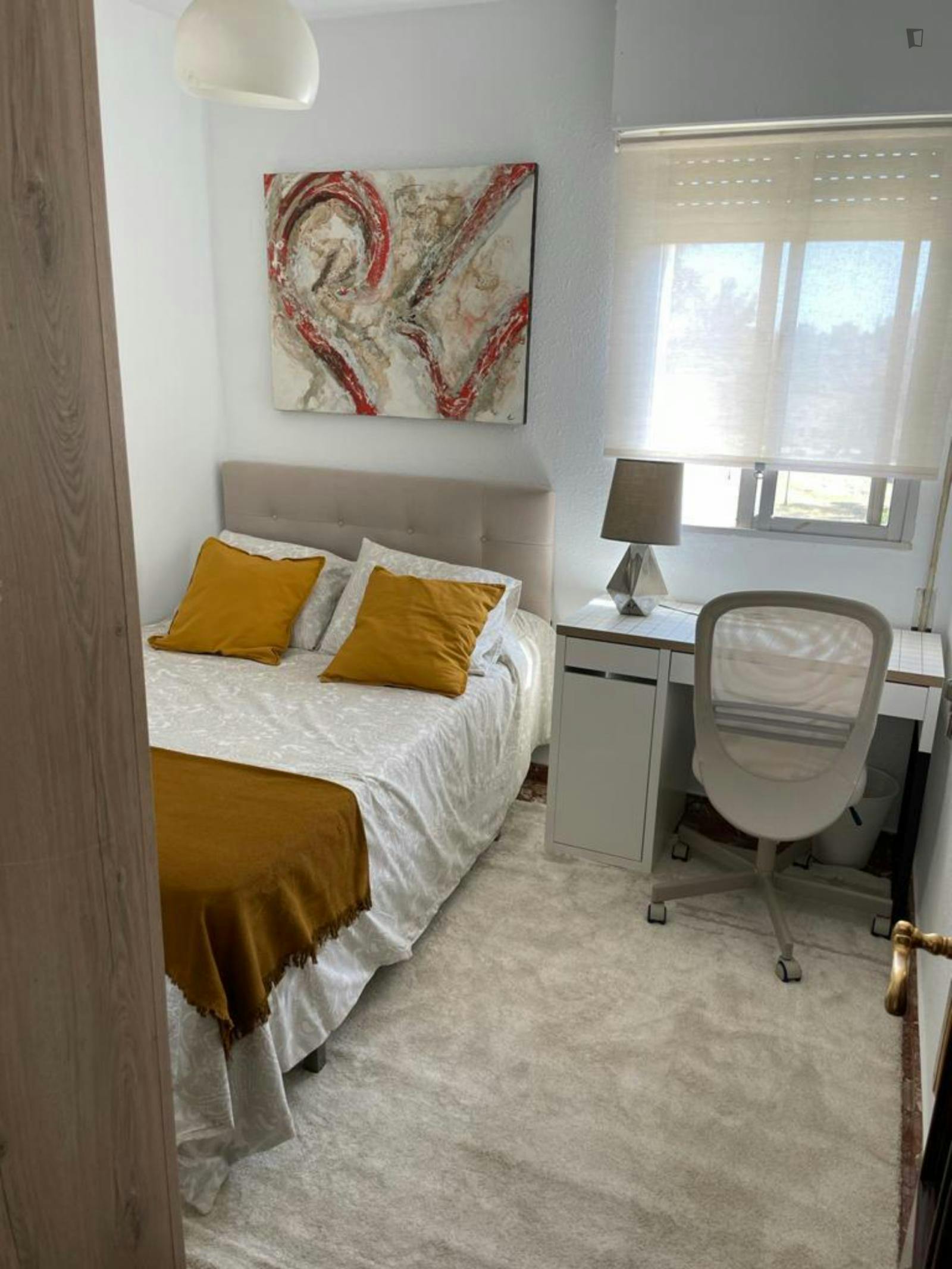 Homely double bedroom in Málaga close to La Rosaleda Stadium