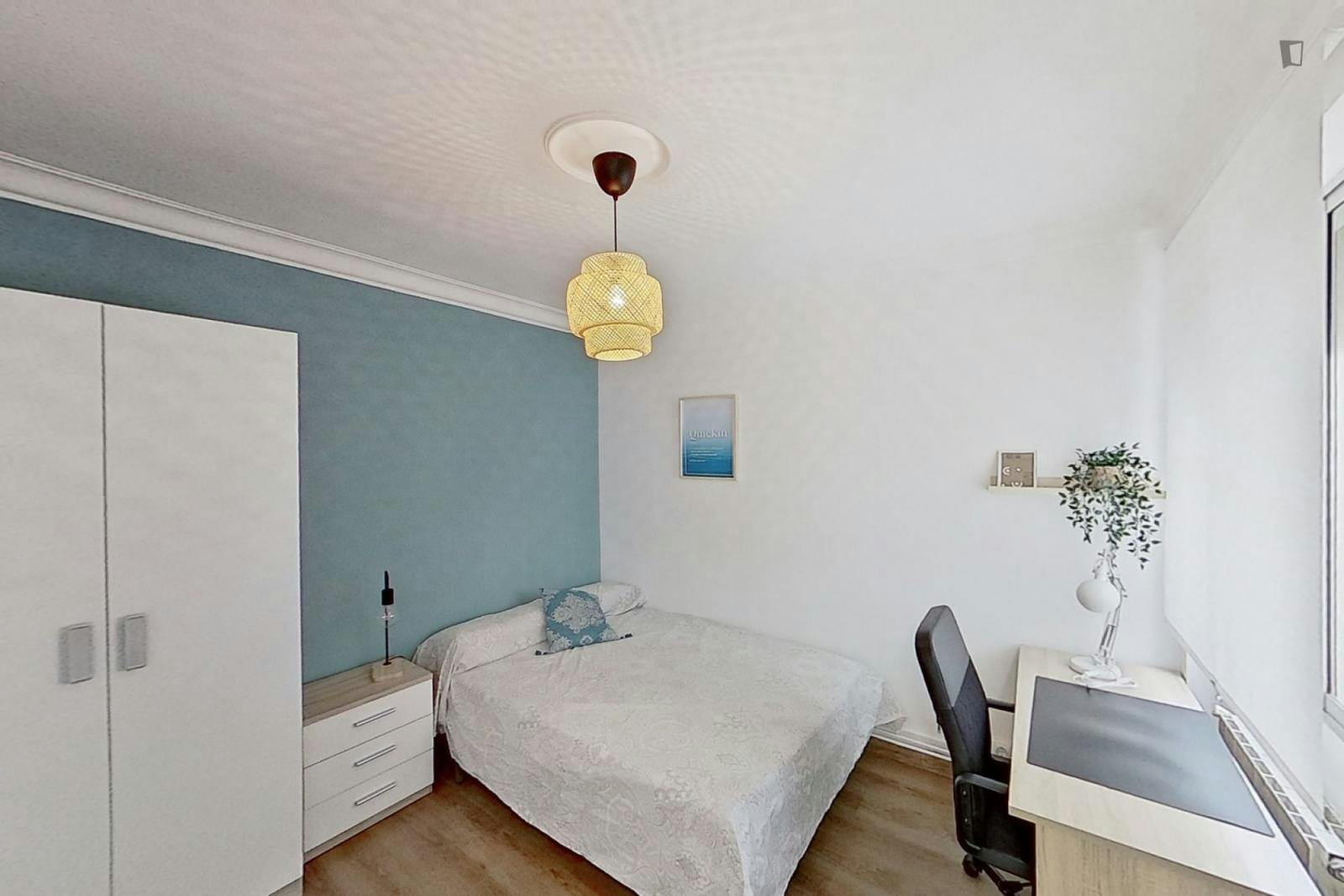 Great looking single bedroom in a property with balcony
