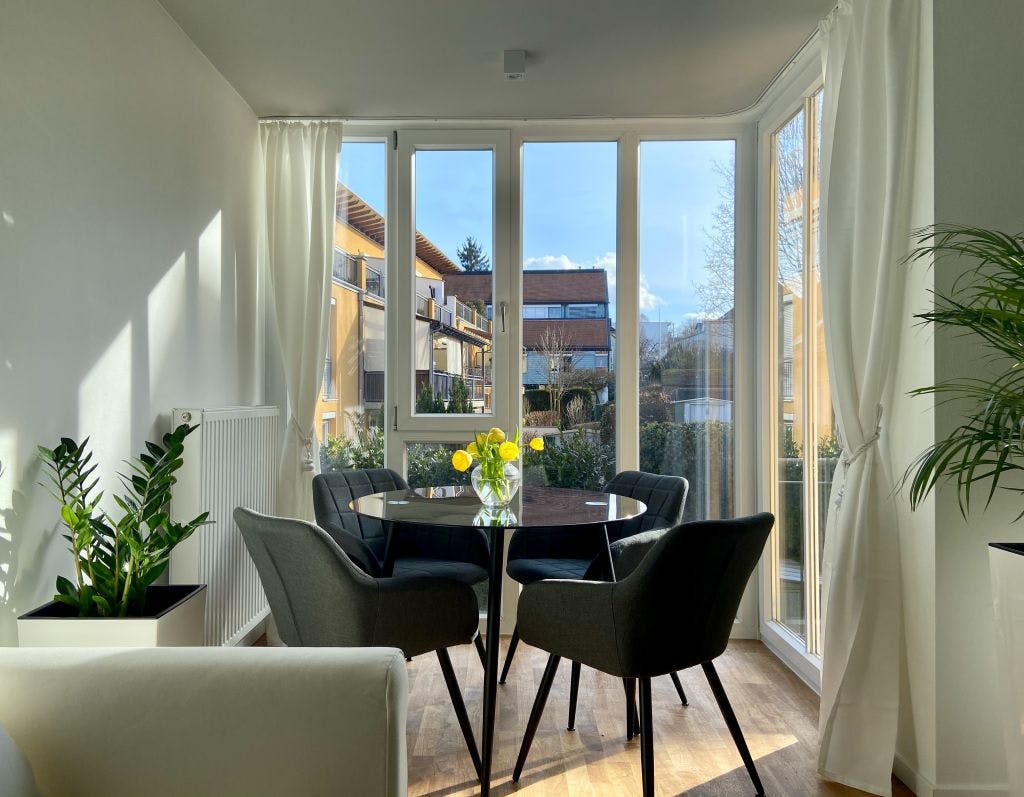 Stylishly furnished business apartment in Munich-North/Centre of Haimhausen