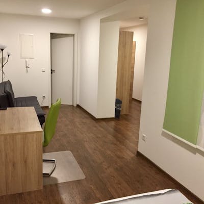 Living in Unterföhring / Munich - furnished 1 room apartment