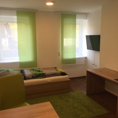 One-room apartment in Unterföhring in the beautiful north of Munich