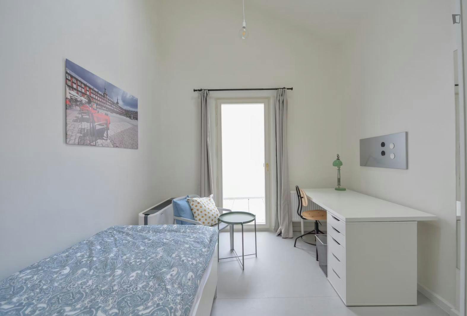 Smart and cosy single bedroom in Malá Strana