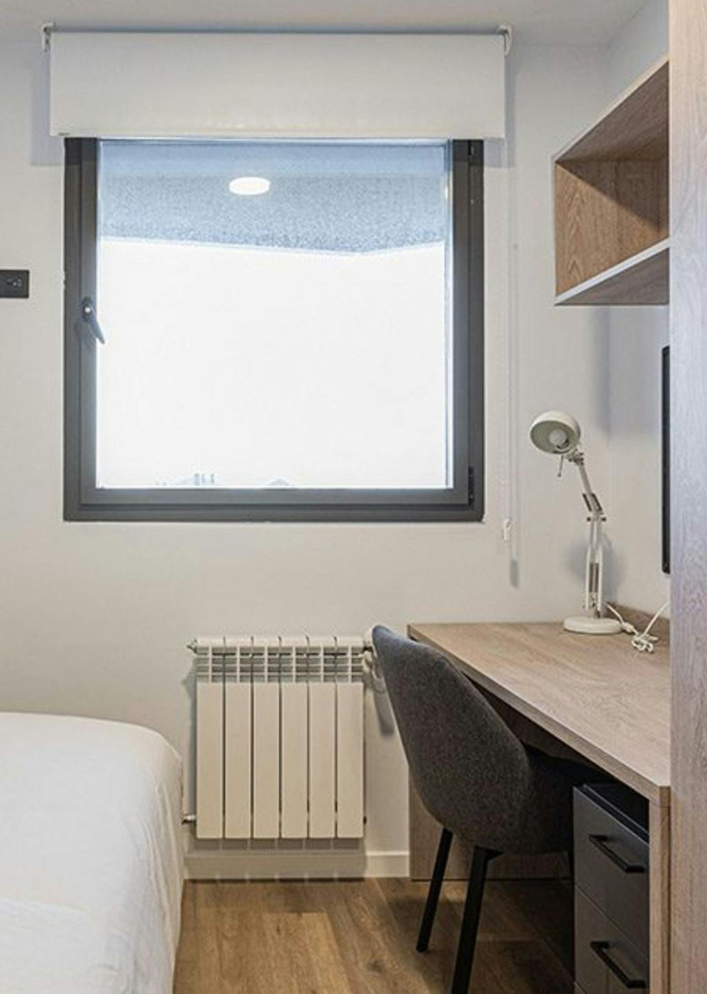 Single room in university residence in Santander