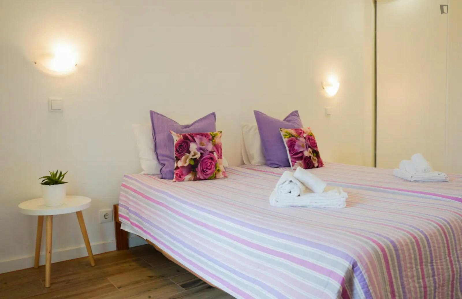 Comfortable 1-bedroom apartament near Fonte da Praia dos Três Castelos