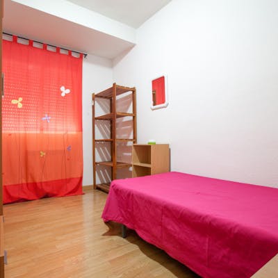 Lively single bedroom in a 6-bedroom flat in Figares  - Gallery -  1