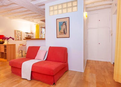 Very charming studio near the Étienne Marcel metro  - Gallery -  2