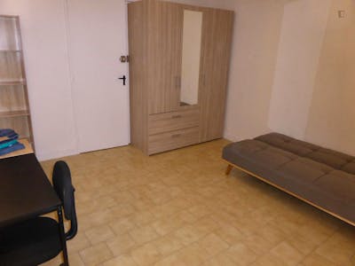 Pleasant single bedroom in a 4-bedroom flat, in Pessac