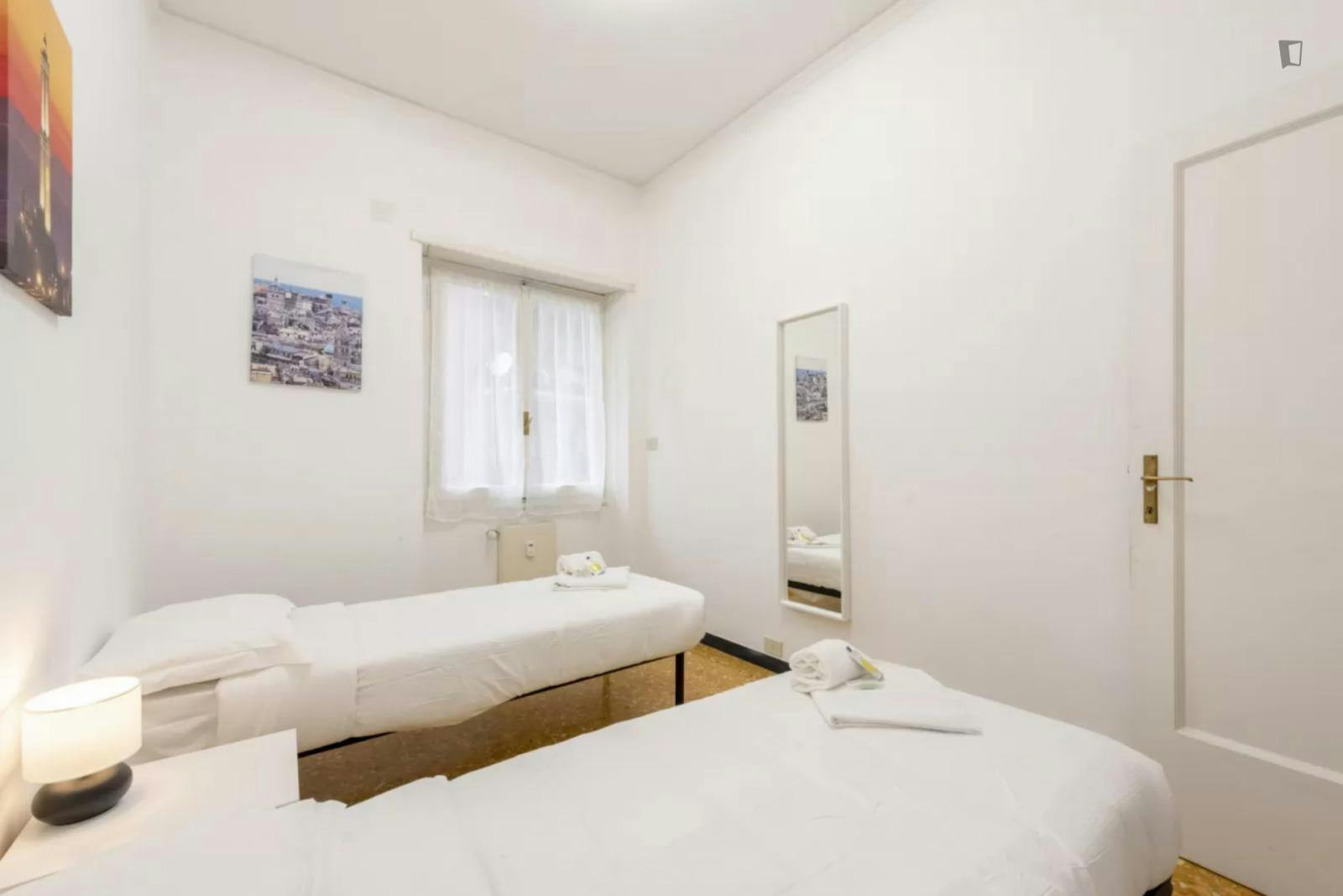 Large and modern 3-bedroom flat near Belvedere Castelletto 
