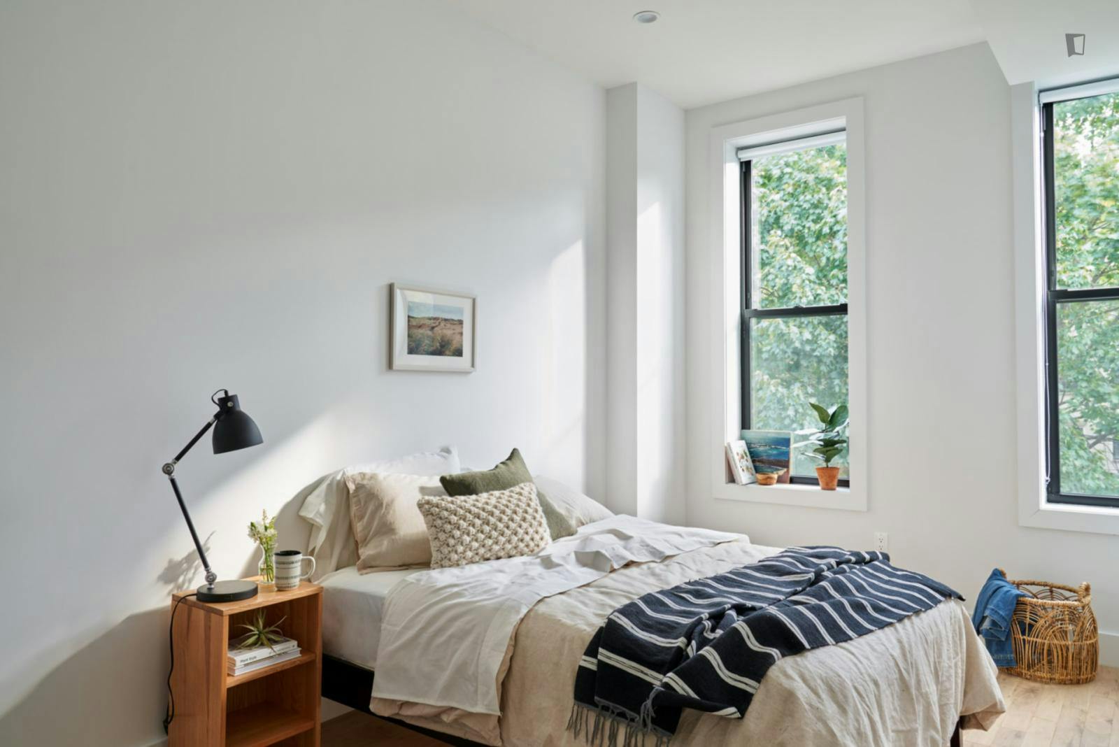 Modern bedroom in Bedford-Stuyvesant