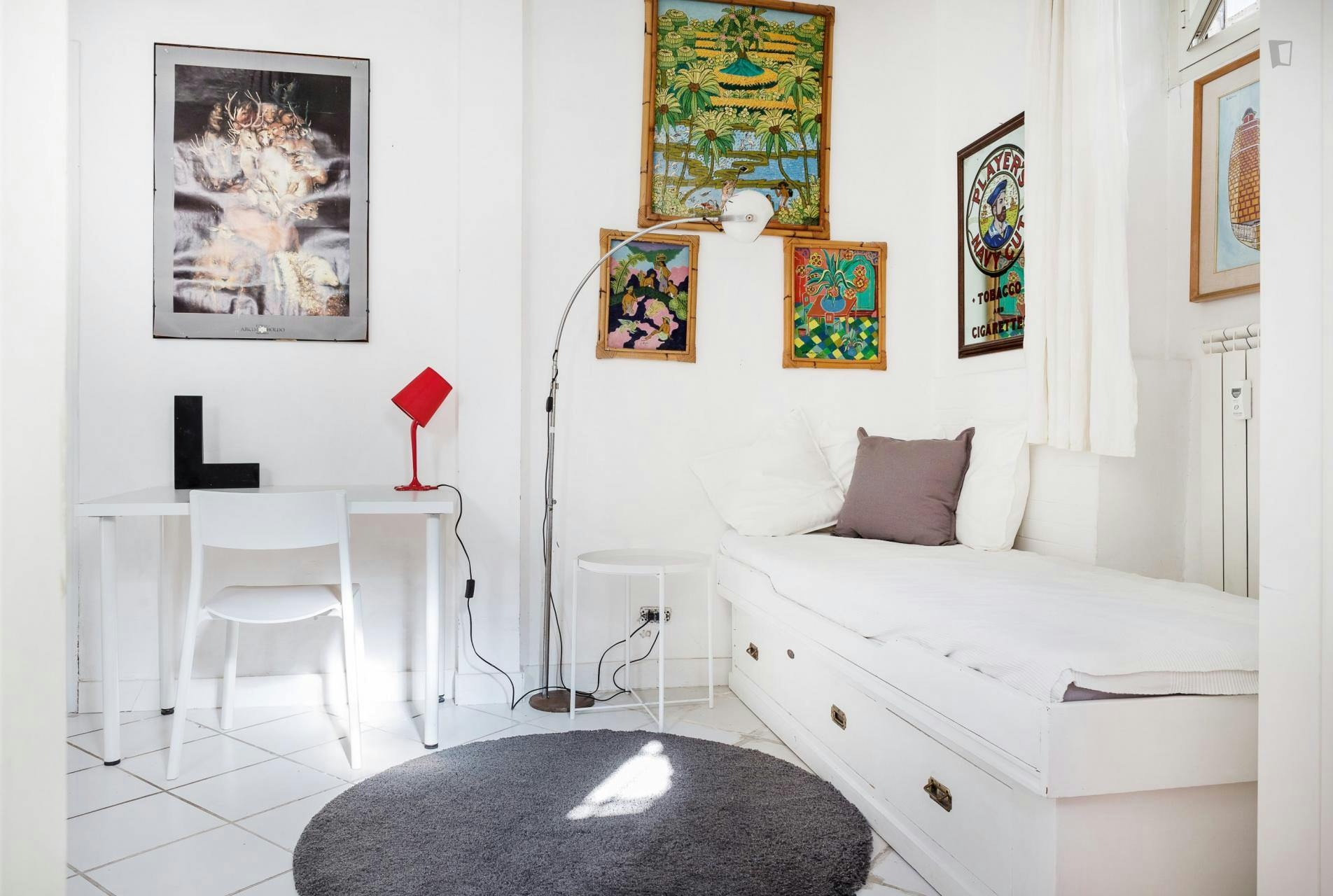 Bright and new studio in a residential area close to LUISS University