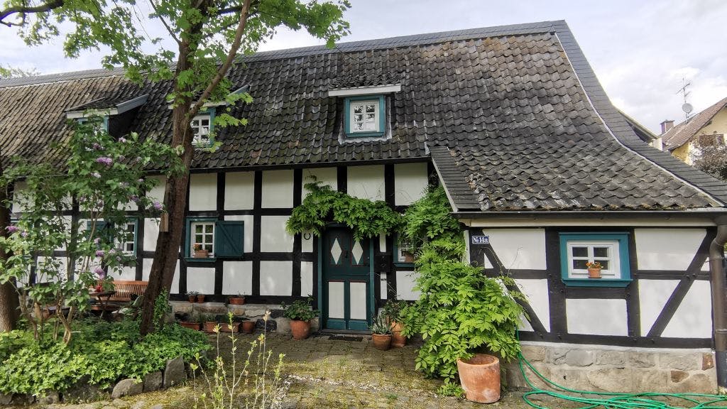 Living in a half-timbered house