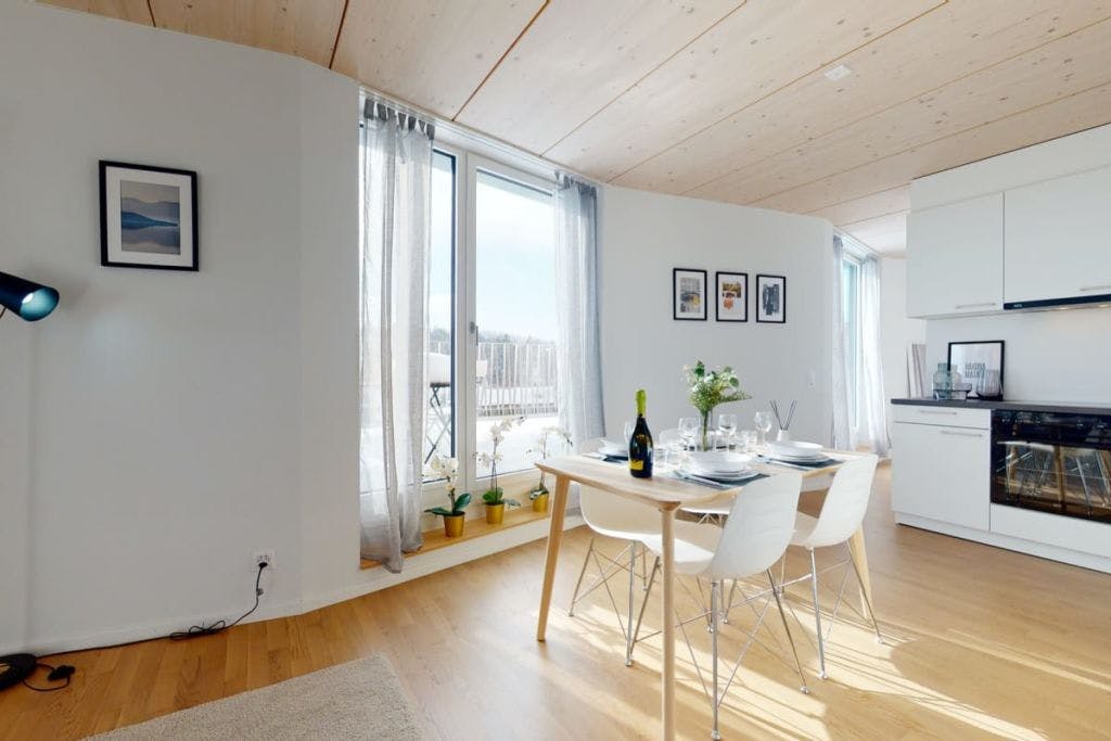 Magnificent modern and bright attic apartment in the city center #71