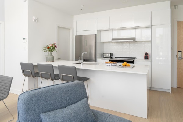 In the heart of Griffintown, 2 bed/2bath fully furnished condo