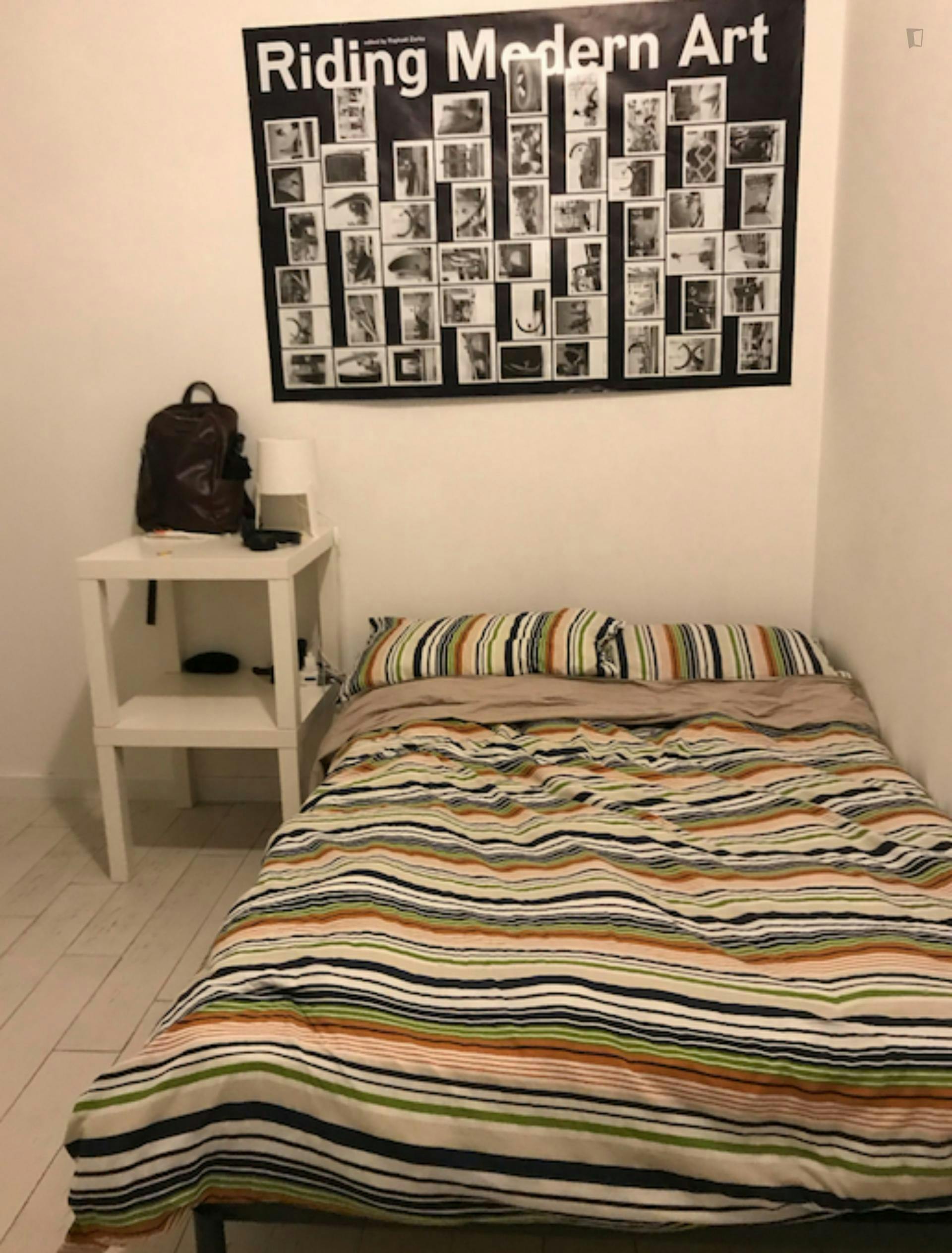 Cozy double bedroom in a 4-bedroom flat near Luiss University
