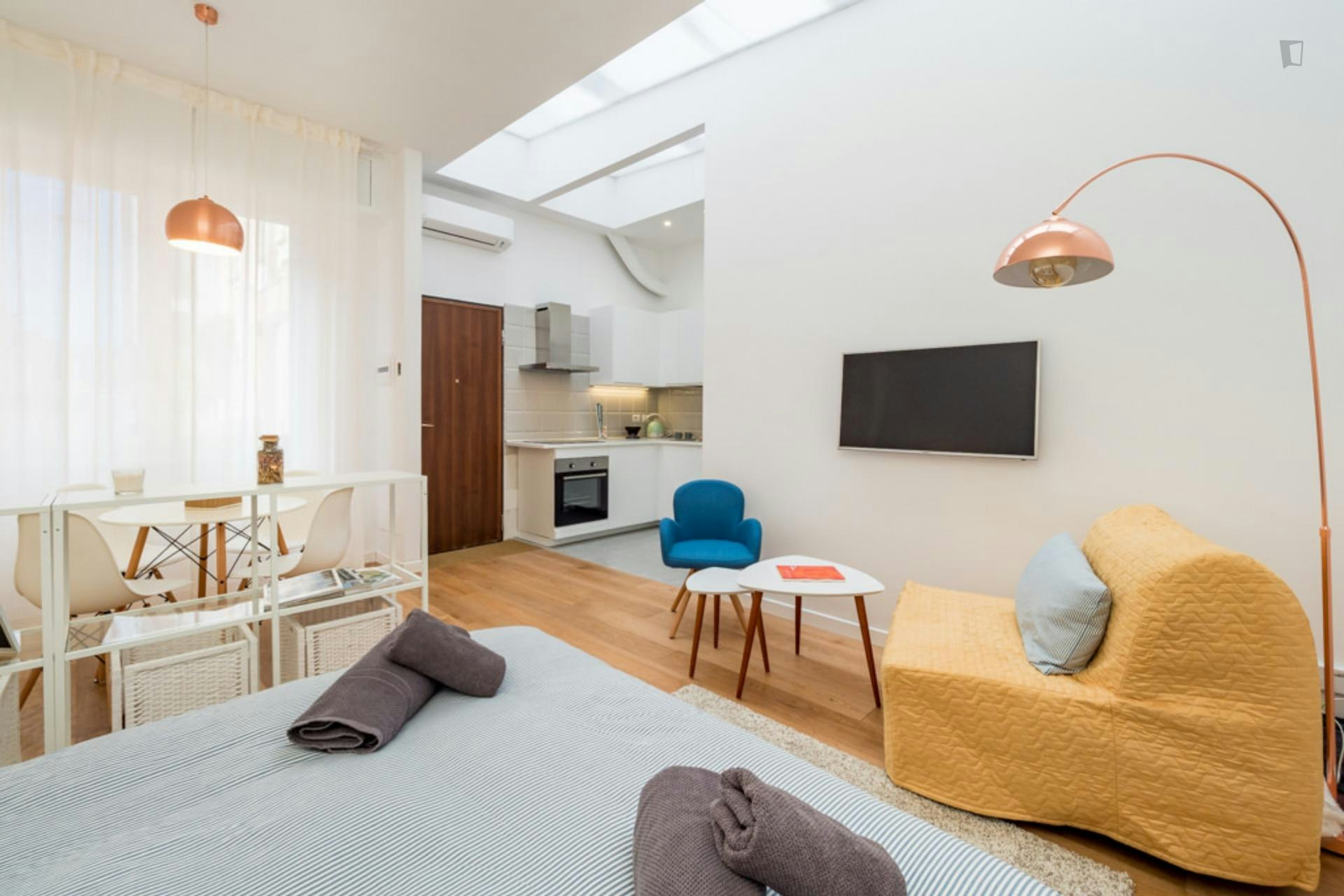 Fresh studio apartment in proximity of Politecnico di Milano