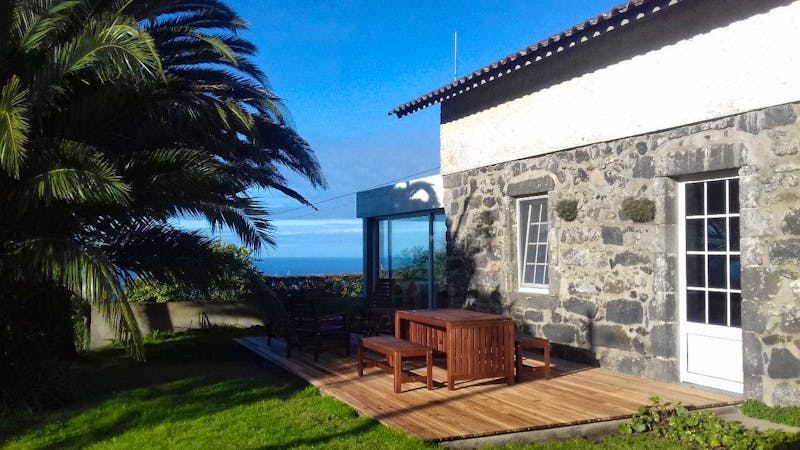 Near The Beach | Rustic Styled Villa - Incl. Coworking Overlooking The Sea