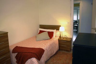 Charming single bedroom in a 3-bedroom apartment near Jardines del Campillín