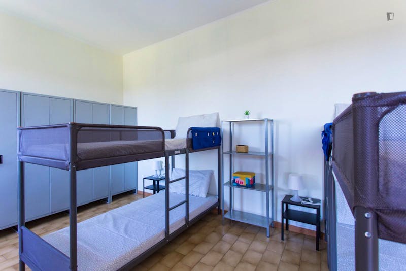 Single bed in a Quadruple Room in Sesto San Giovanni Neighbourhood