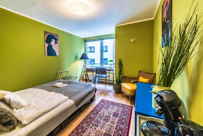 Colorful apartment for 2 persons