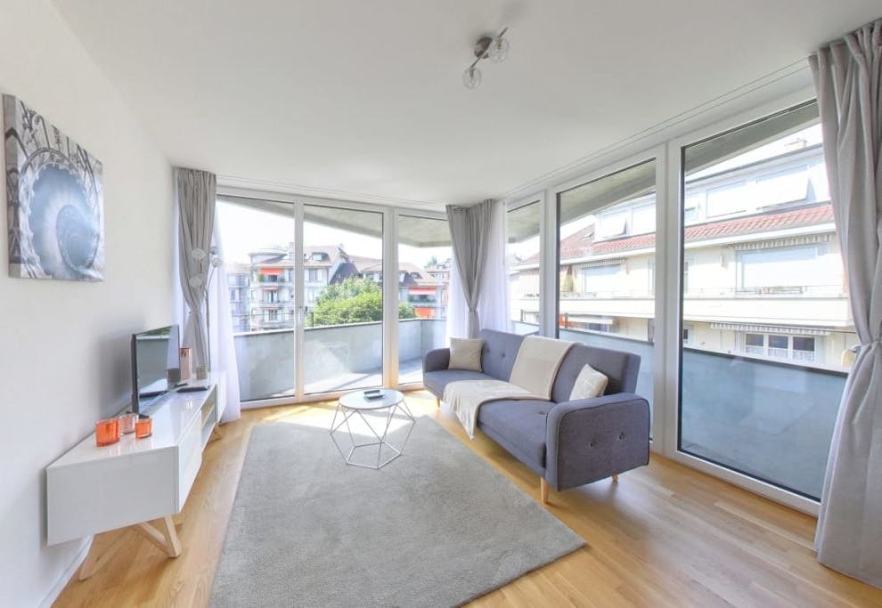 Modern new apartment in the centre of Lausanne