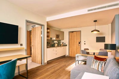 Modern one-bedroom apartmen in Shough