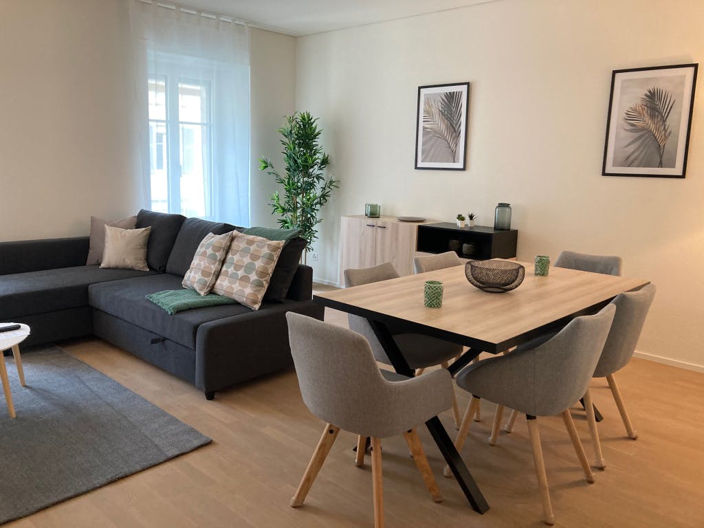 Newly refurbished apartments in the centre of Neuchatel