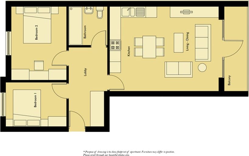 Amazing 2-Bedroom Large Apartment