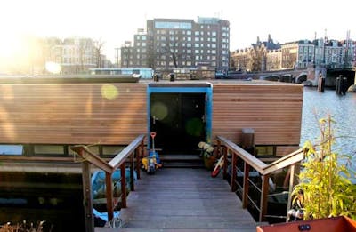 Private Studio on a houseboat in Amsterdam