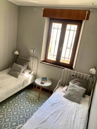 Multiple beds bedroom in 2-bedroom apartment