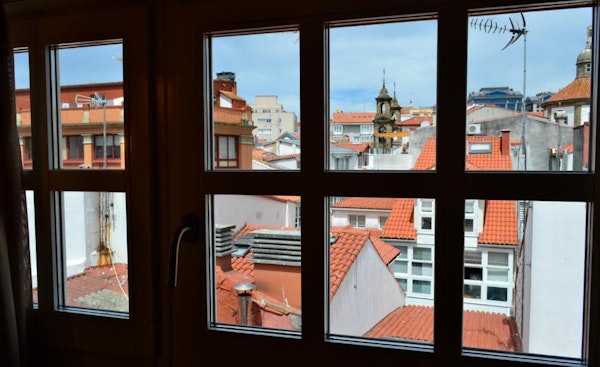 Cozy hotel room in Coruña