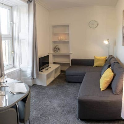  Bright, modern apartment is a five-minute walk from Dundee University