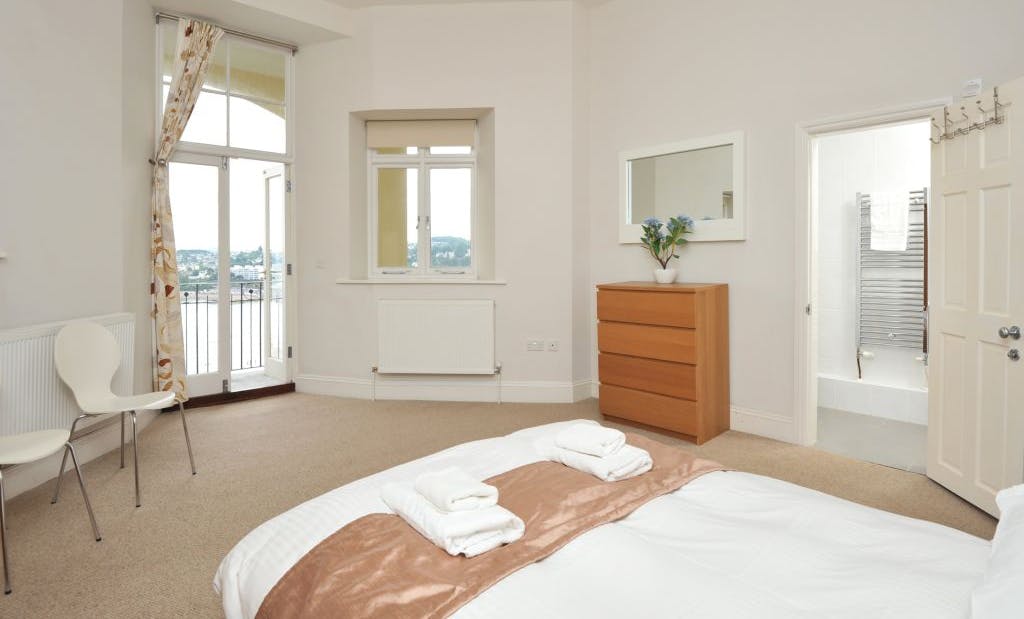 Premier spacious two bed apartment with south facing huge balcony and spectacular sea views