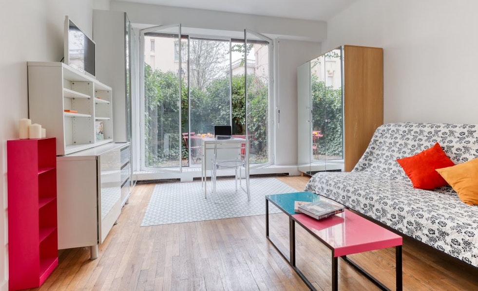 Lovely Studio with Garden - Neuilly  2 min from Paris